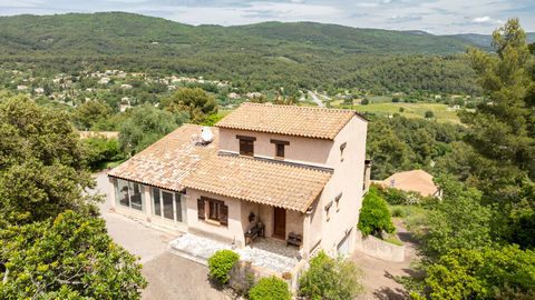   EXCLUSIVITE A VENDRE - MAISON FIGANIERES VUE 118m� + v�randa et sous sol complet sur terrain clos de 1500m� Maison - 5 pi�ce(s) - 118 m�