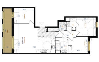  Appartement � vendre 4 pi�ces 83 m�