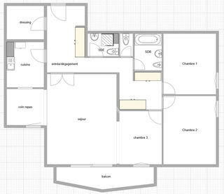  Appartement � vendre 4 pi�ces 94 m�