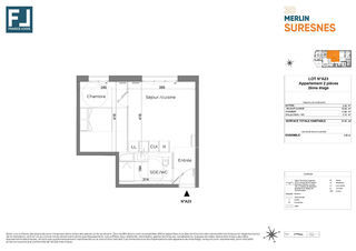  Appartement � vendre 2 pi�ces 36 m�