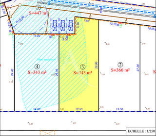 Terrain � vendre 343 m�