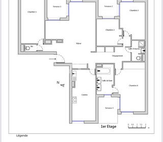  Appartement � vendre 5 pi�ces 131 m�