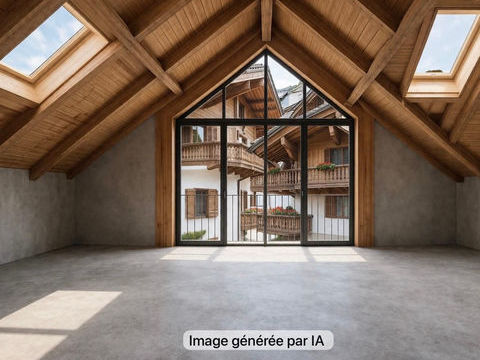   Appartement 1 pi�ce(s) - Plateau � am�nager - 75 m2 - Valloire Appartement - 1 pi�ce(s) - 75 m�