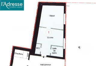  Appartement � vendre 1 pi�ce 28 m�