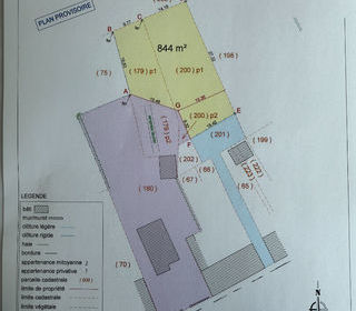  Terrain � vendre 844 m�