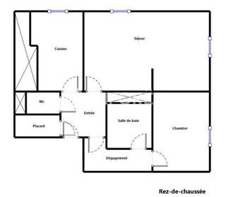  Appartement � vendre 3 pi�ces 55 m�