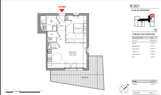  Appartement � vendre 2 pi�ces 45 m�