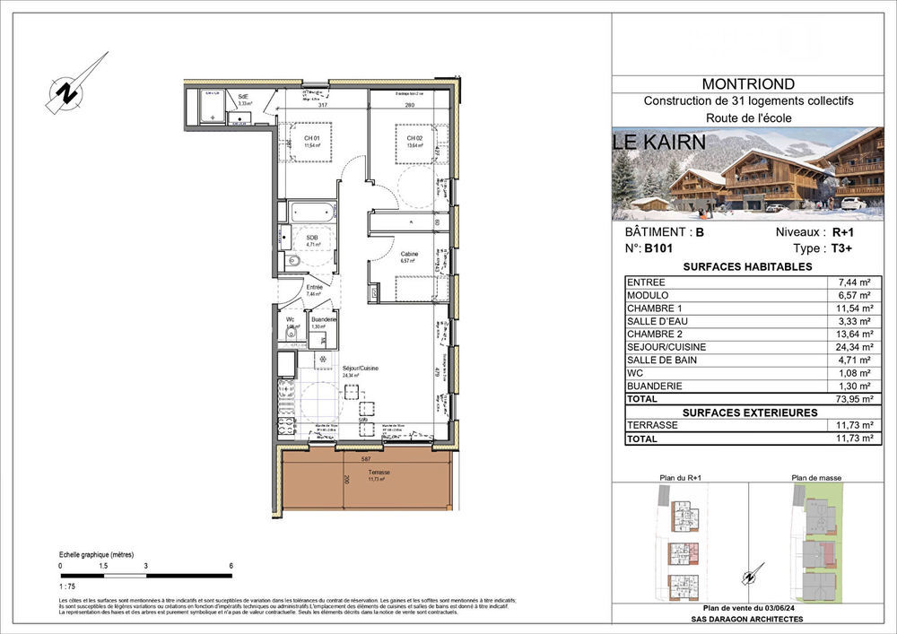 � vendre  Appartement Montriond (74110)