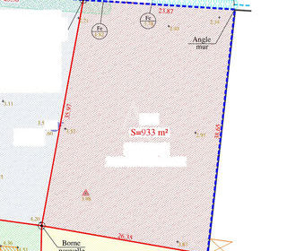  Terrain � vendre 933 m�