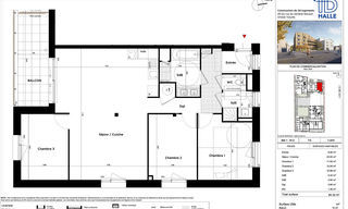  Appartement � vendre 4 pi�ces 94 m�