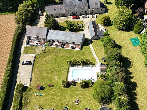  LA MANCHE Demeure de prestige pret Saint Sauveur Le Vicomte Maison avec 4 Gites, Apartment et Piscine Villa - 15 + pi�ce(s)