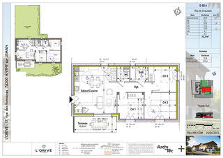  Appartement � vendre 4 pi�ces 73 m�