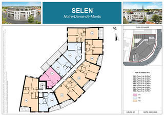  Appartement � vendre 3 pi�ces 60 m�