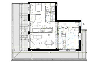  Appartement � vendre 4 pi�ces 90 m�