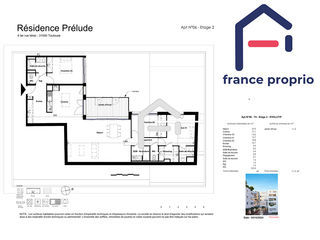  Appartement � vendre 4 pi�ces 123 m�