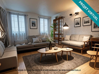  Appartement � vendre 3 pi�ces 59 m�