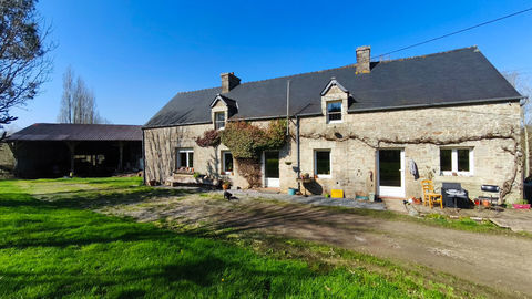   MORBIHAN, Silfiac,Maison en pierre, quatre chambres, hangar, terrain Maison - 6 pi�ce(s) - 133 m�