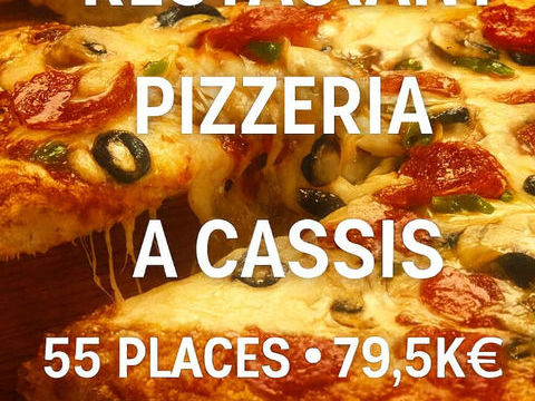 Fonds de commerce Restaurant,  Pizz&eacute;ria, sur place et &agrave; emporter 79500 13260 Cassis