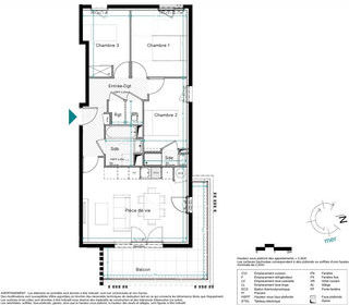  Appartement � vendre 4 pi�ces 70 m�