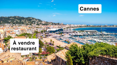 Restaurant 75 m&sup2; avec terrasse - Secteur Croisette / Rue Meynadier 99500 06400 Cannes