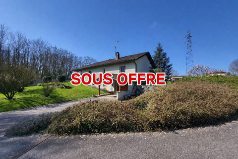   Villa � 4 km de Marlieux, grand terrain, grand garage, pompe � chaleur Maison - 6 pi�ce(s) - 99 m�