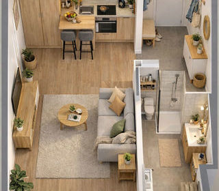  Appartement � vendre 1 pi�ce 26 m�