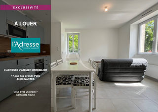  Maison � louer 3 pi�ces 60 m� Nantes