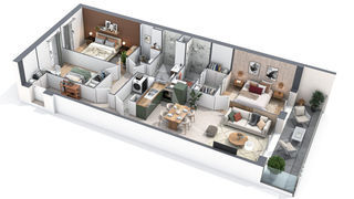  Appartement � vendre 4 pi�ces 92 m�