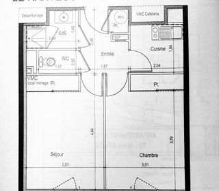  Appartement � vendre 2 pi�ces 39 m�