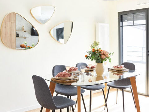   T2 meubl� neuf, 57,13m2 R�sidence seniors s�curis�e � Gujan-Mestras Appartement - 2 pi�ce(s) - 57 m�