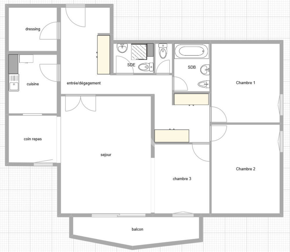 � vendre  Appartement Paris 13