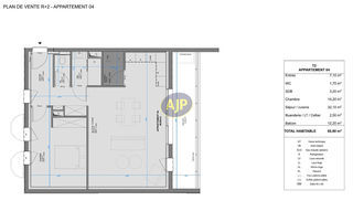  Appartement � vendre 2 pi�ces 61 m�