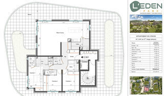  Appartement � vendre 4 pi�ces 133 m�