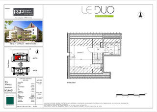  Appartement � vendre 3 pi�ces 82 m�