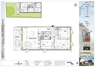  Appartement � vendre 4 pi�ces 83 m�