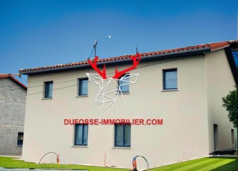   Maison contemporaine 105m� de type 5 avec terrasse, jardin et parking privatif - Communay Maison - 5 pi�ce(s) - 105 m�