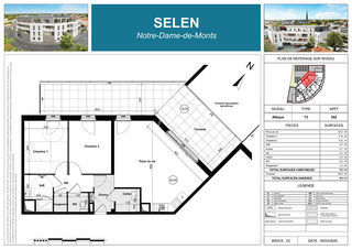  Appartement � vendre 3 pi�ces 71 m�