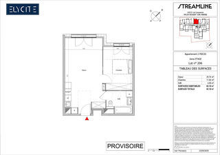  Appartement � vendre 2 pi�ces 42 m�