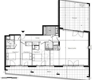  Appartement � vendre 4 pi�ces 106 m�