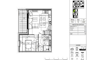  Appartement � vendre 2 pi�ces 39 m�