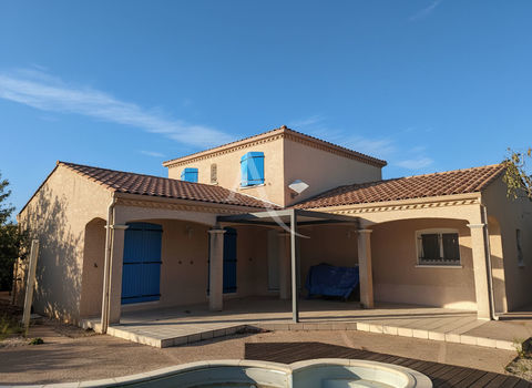   Villa Peyriac-minervois 5 pi�ces avec piscine sur 867 m� Maison - 5 pi�ce(s) - 123 m�