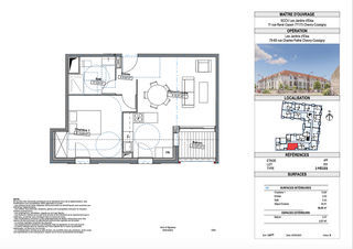  Appartement � vendre 2 pi�ces 46 m�