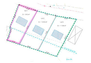  Terrain � vendre 912 m�