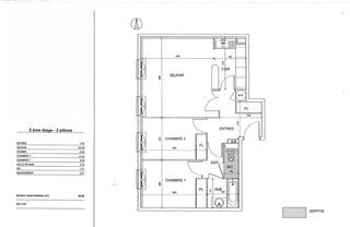  Appartement � vendre 3 pi�ces 60 m�