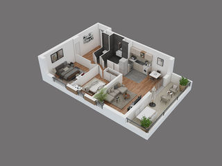  Appartement � vendre 3 pi�ces 60 m�