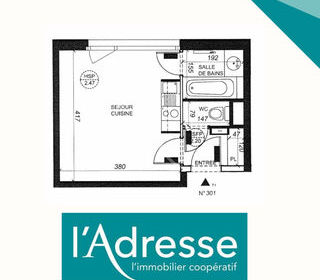  Appartement � vendre 1 pi�ce 22 m�