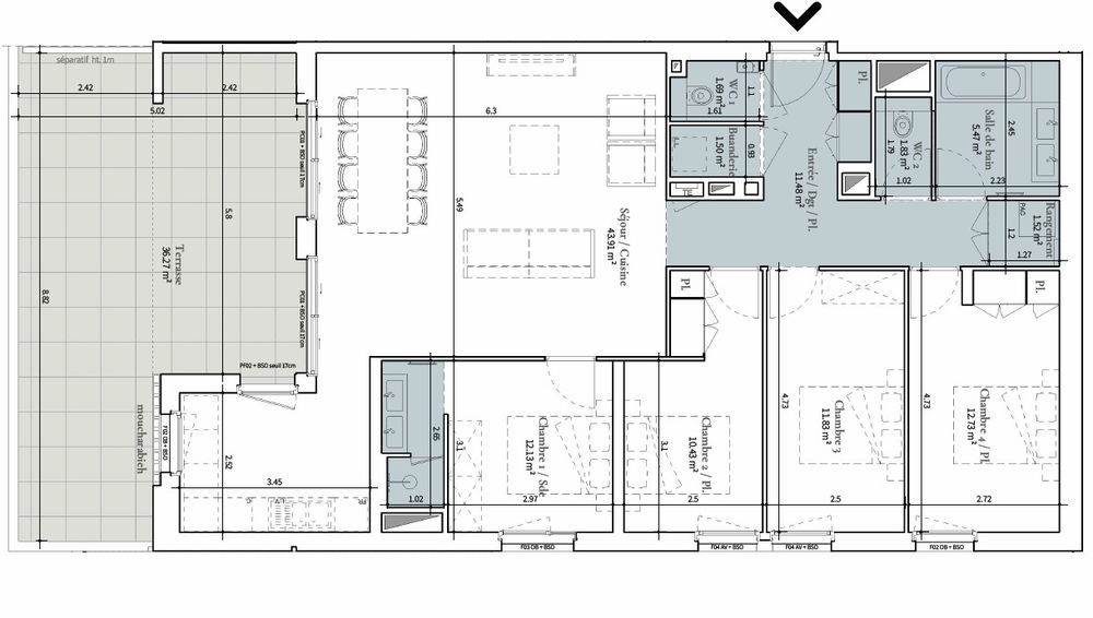 � vendre  Appartement Saint-Didier-au-Mont-d'Or (69370)