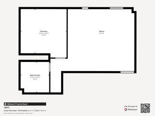  Appartement � vendre 1 pi�ce 44 m�