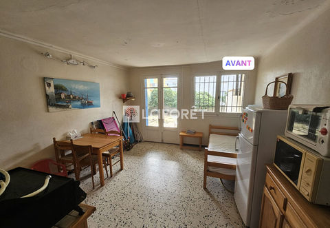   Maisonnette Marseillan plage,  2 pi�ces 34 m2 avec 180m� de Jardin. Maison - 2 pi�ce(s) - 34 m�