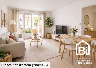  Appartement � vendre 3 pi�ces 54 m�